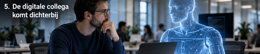 De digitale collega komt dichterbij