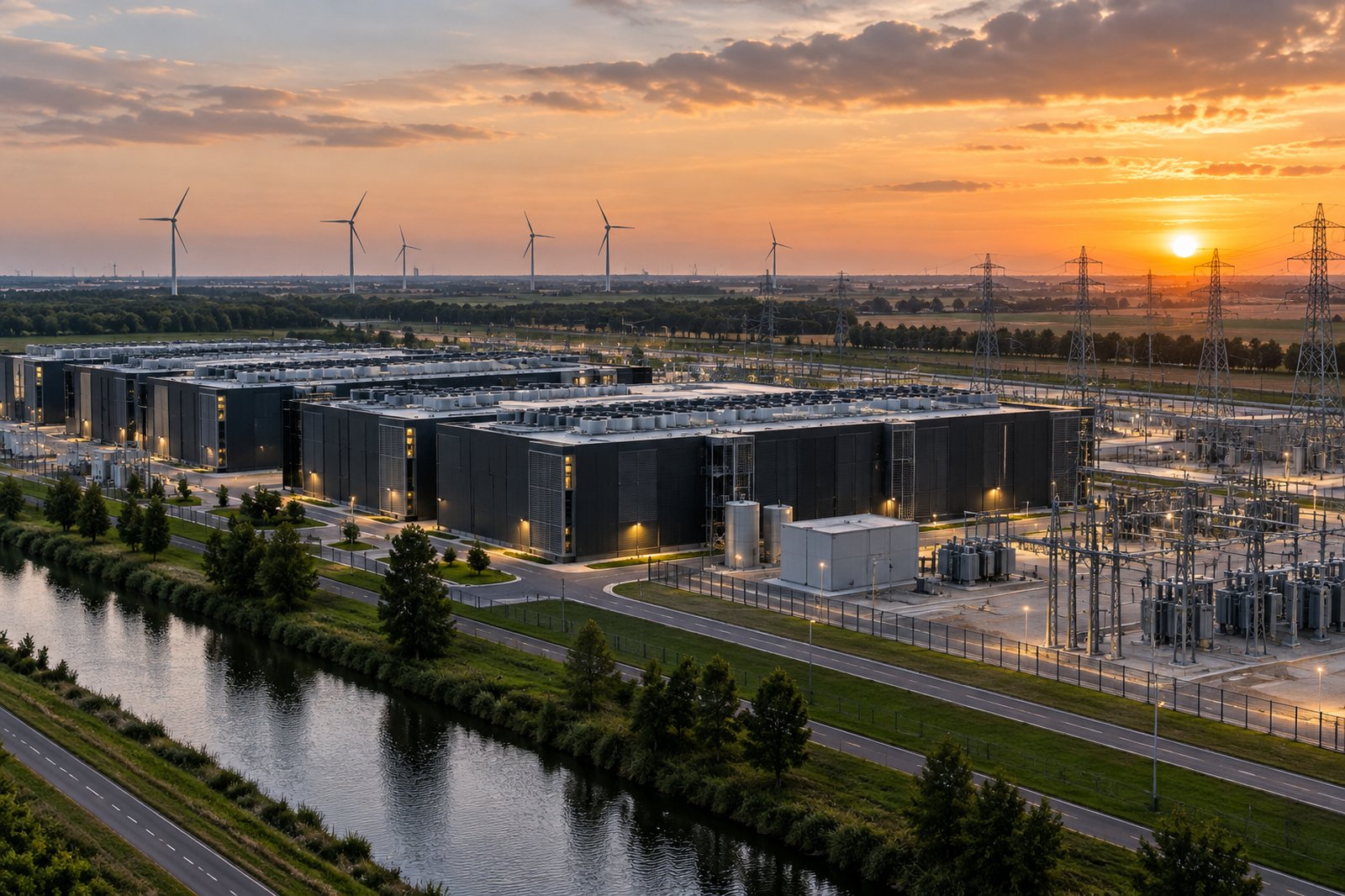 Nederlandse energienet krijgt nieuwe uitdaging door AI-datacenters