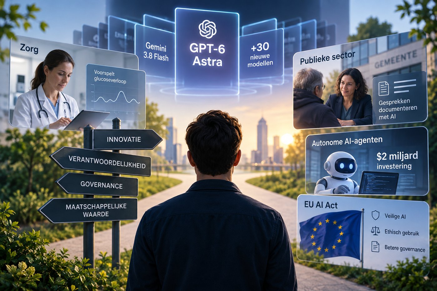 AI versnelt in hoog tempo: maar wie houdt de regie?