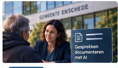 Enschede test AI tijdens gesprekken met inwoners