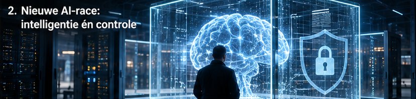 De nieuwe AI-race draait niet alleen om intelligentie, maar ook om controle